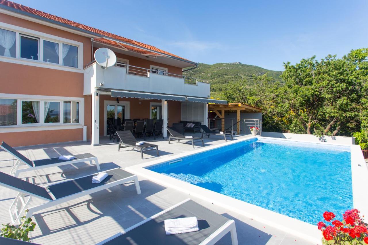 Villa Ivano With Sea&Mountain View Kaštel Stari Екстериор снимка
